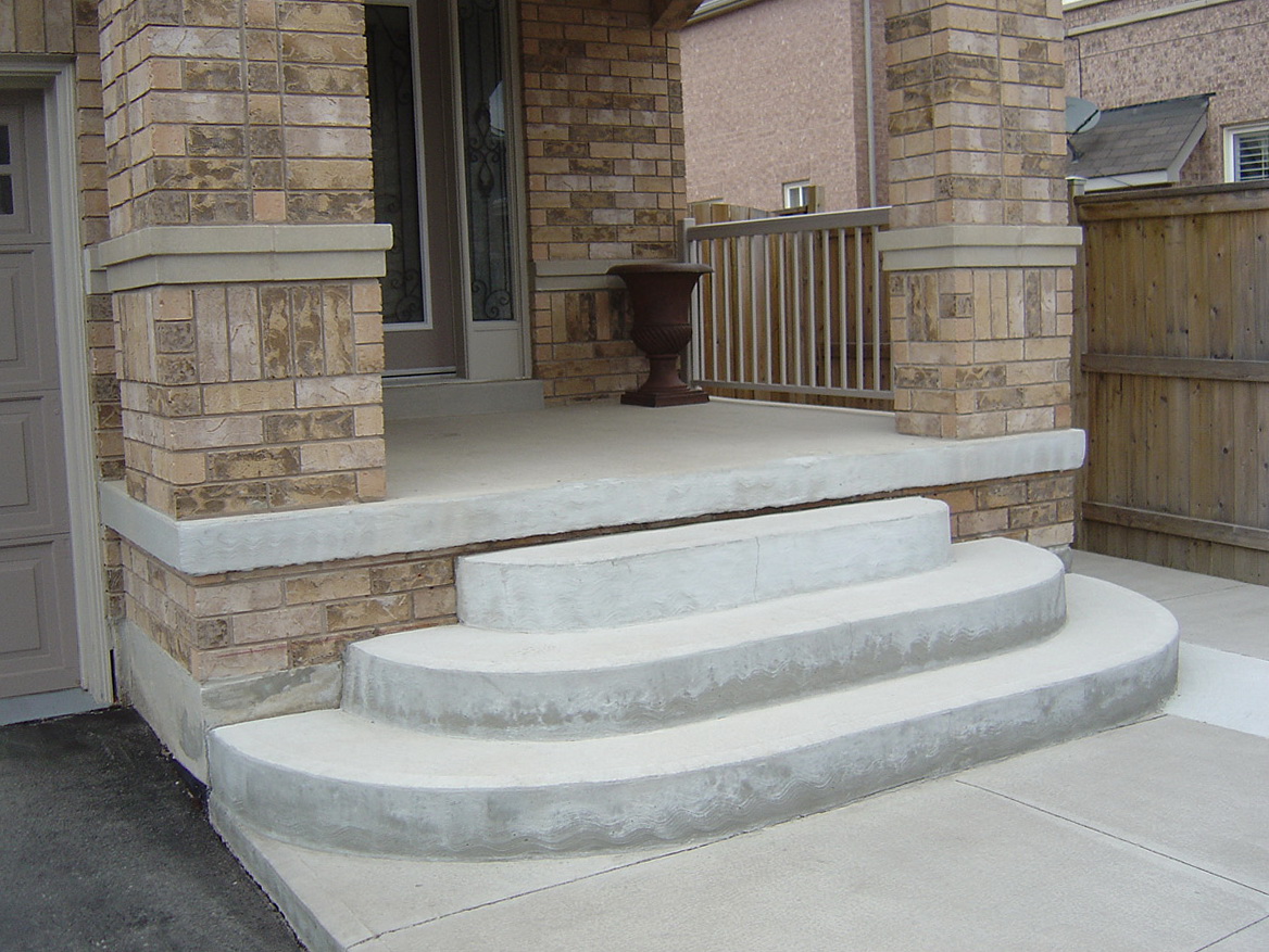 Concrete Front Porch Steps | Home Design Ideas