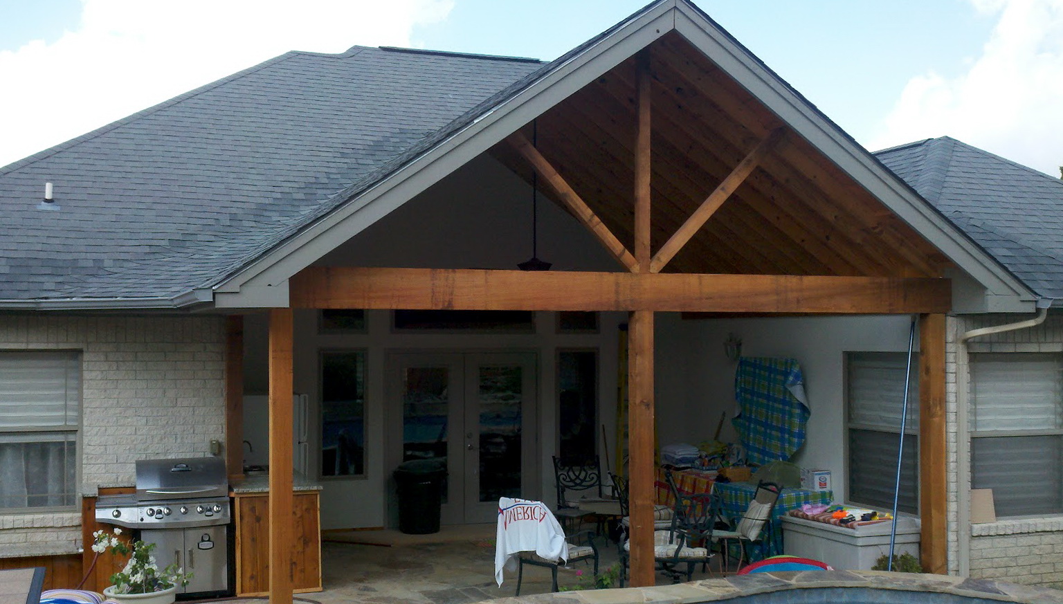 Adding Covered Porch To House Home Design Ideas