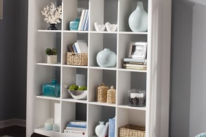 Low Bookshelf Room Divider