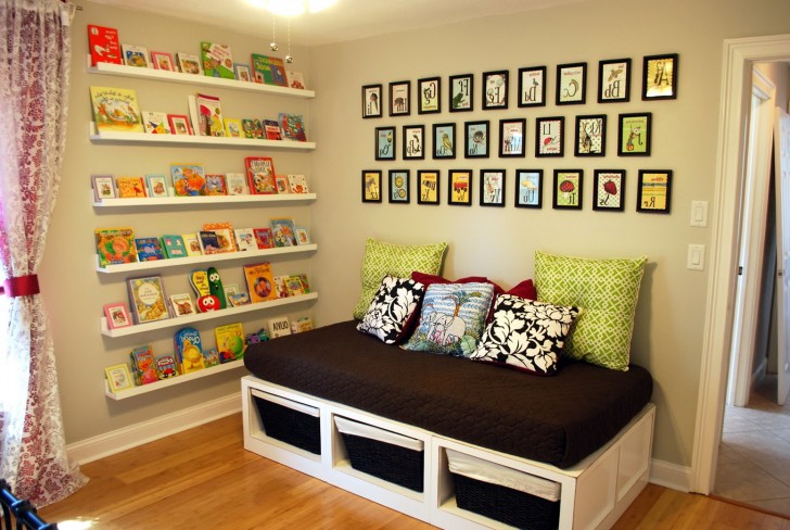 Permalink to Nursery Wall Mounted Bookshelf